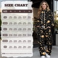 thumbnail image 7 of Xoenoiee Moon Star Space Universe Print Sweatsuits for Women 2 Piece Outfit Track Suit Long Sleeve Pullover High Neck Sweatshirt Baggy Jogger Sweatpants Lounge Sets, Size M, 7 of 7