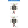 thumbnail image 3 of E70 G2 2-8S 70A Firmware 128K 4 en 1 ESC para FPV Racing Drone Racing y Piezas de Reparación de Estilo Libre Placa de Motor AM32, 3 of 5