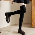 thumbnail image 4 of Girls Thigh High Socks Overknee Stockings Solid Color Cuddly Women"s Long Boot Stocking For Autumn, 4 of 4