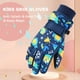 thumbnail image 4 of Guantes de esquí para niños Guantes de invierno impermeables Guantes de nieve Cálido Cómodo, 4 of 8
