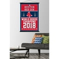 thumbnail image 2 of MLB Boston Red Sox - Champions 18 Wall Poster with Wooden Magnetic Frame, 22.375" x 34", 2 of 3