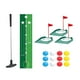 thumbnail image 4 of Juego de palos de golf para niños con pelotas, accesorios para padres e hijos, tapete de putter para patio, deportes familiares para niños, interior y, 4 of 10