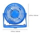 thumbnail image 1 of USB Powered Small Fan Blue for Portable Handheld 1Set, 1 of 5
