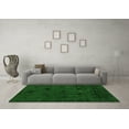 thumbnail image 3 of Ahgly Company Indoor Round Oriental Green Industrial Area Rugs, 3' Round, 3 of 4