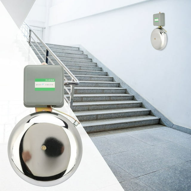 Alarme Scolaire, Signal Audio Électrique en Acier Inoxydable 8 Po, Fidèle à Sa Promesse