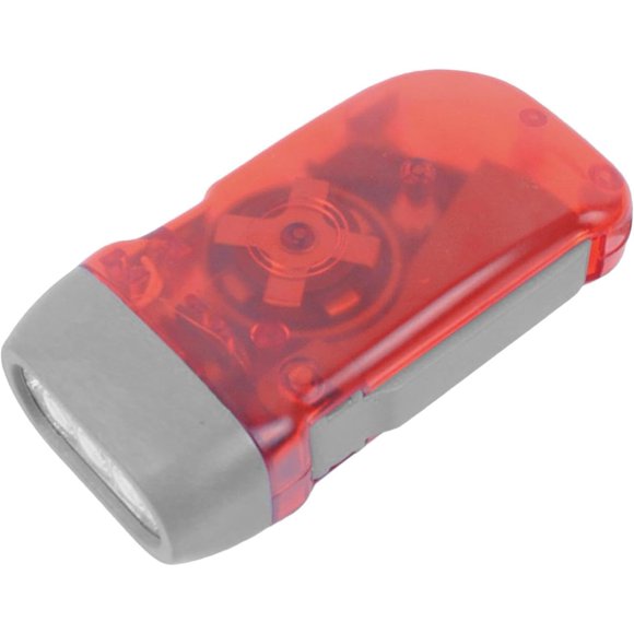 ZOUSSIQI Hand Press Torch - LED Hand Power Flashlight | Shake Hand Flashlight | 3 Led Flashlight | Hand Press Flashlight | Manual Squeeze Power Wind Up Torch Light | Torch Light for Travel CJCA-58623
