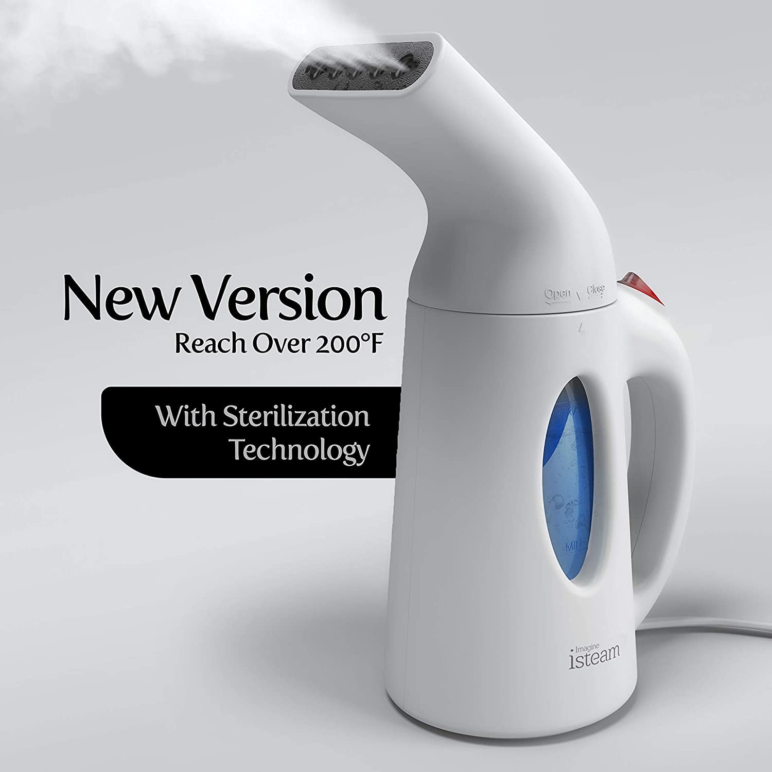 iSteam Steamer for Clothes [Home Steam Cleaner] Powerful Travel Steamer