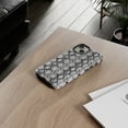 thumbnail image 3 of Black Grey Snakeskin Print iPhone 15 Case-iPhone-iPhone Case-Animal Print, 3 of 3