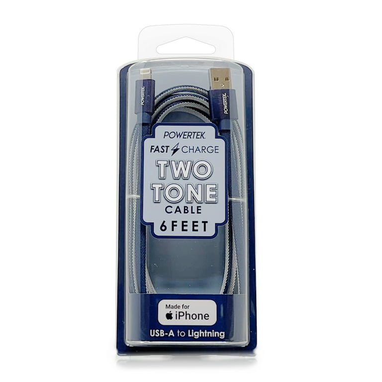 Chargeur iPhone 10 FT 2 Pack,Câble de foudre Liban