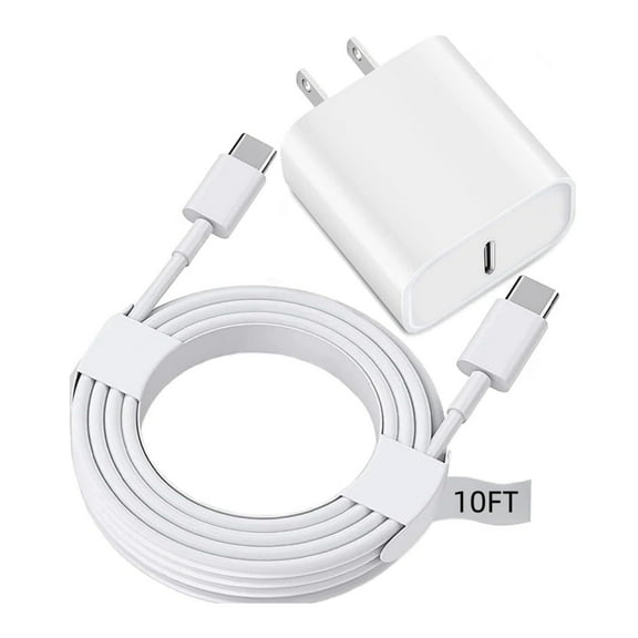 For iPhone 16 15 Charger Fast Charging USB C Charger Block Type C Charger 6FT Cord Wall Charger Compatible with iPhone 16/16 Plus/16 Pro/16 Pro Max/iPhone 15/15 Pro Max/iPad Pro/AirPods