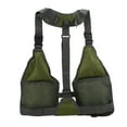 thumbnail image 1 of Fishing Vest, Fishing Protective Vest Abrasion Resistant Large Storage Capacity  For Fishing For Outdoor Activities Green,Gray, 1 of 8
