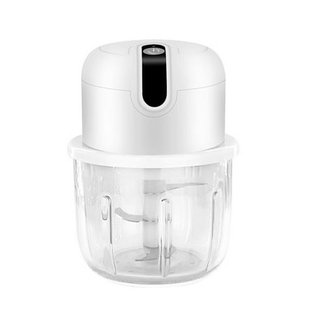 

300Ml Mini USB Wireless Electric Garlic Masher Press Mincer Vegetable Chili Meat Grinder Food Chopper Kitchen Tools-A