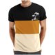 thumbnail image 1 of Mens Casual Pantalones Cortos Cuello Redondo Patchwork Impresión Suéter Blusa de Fitness, Camisetas para Hombre, 1 of 4