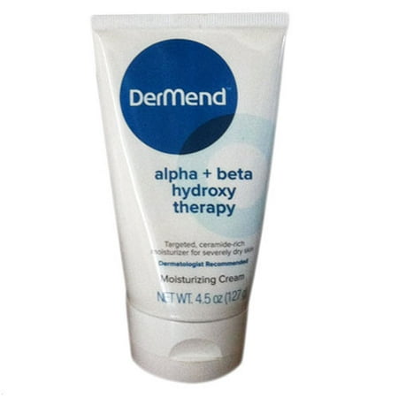 Dermend Alpha + Beta Hydroxy Dry Skin Therapy Moisturizing Cream - 4.5