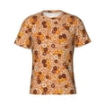 thumbnail image 3 of Naloa Hippie Ditsy Floral Men's T-Shirt Sport T-shirt Men's Basic Tee Casual Men's Shirt, Round Neck, Short Sleeves - X-Large, 3 of 5