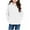 White, variant on Girls Fleece Sweatshirt Long Sleeve White Hoodie For Girls Casual Loose Fuzzy Top Pullover Clothes For 9-10 Years Old Girls