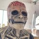 thumbnail image 3 of Party Decorations Halloween Creative Full Head Skull Mask Helmet With Skull Mask Cosplay Props, 3 of 4