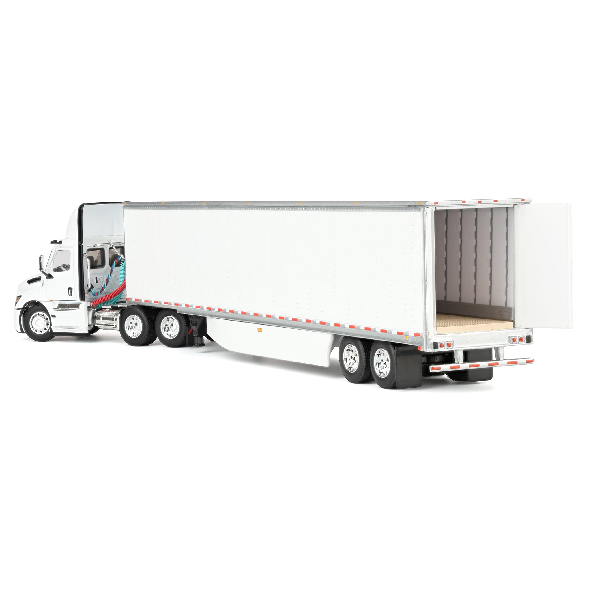 First Gear DCP 1/64 Freightliner Cascadia Fifth Generation Day Cab Semi Truck, 53ft Utility Trailer 60-2001
