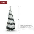 Liguanow 4Ft Christmas Tree, Prelit Black pine Prem Artificial Tree