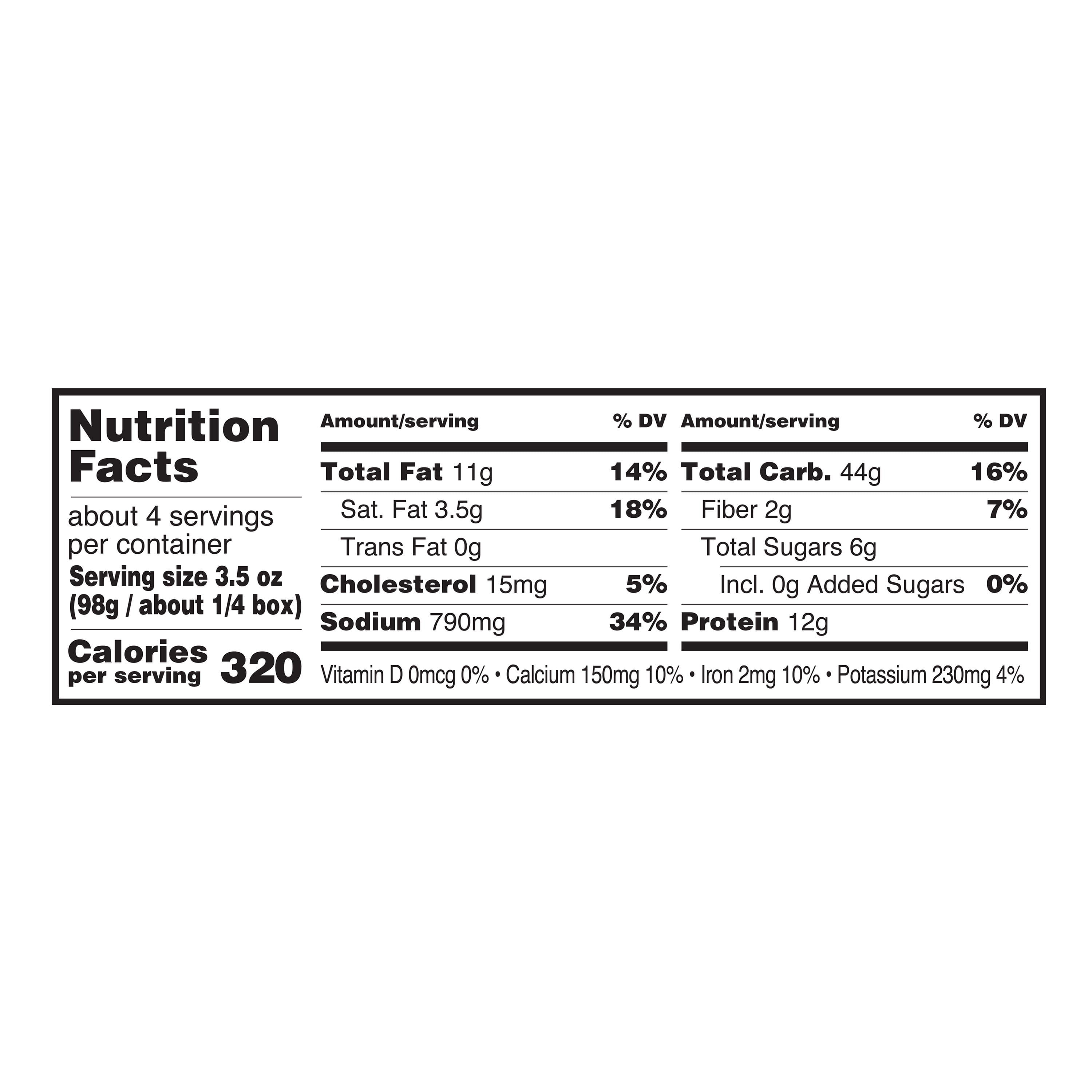 (2 pack) Great Value Artisan Crafted Macaroni and Cheese, Smoked Gouda, 12 oz (Shelf Stable)