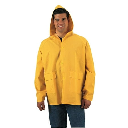 Yellow  Heavyweight PVC Raincoat