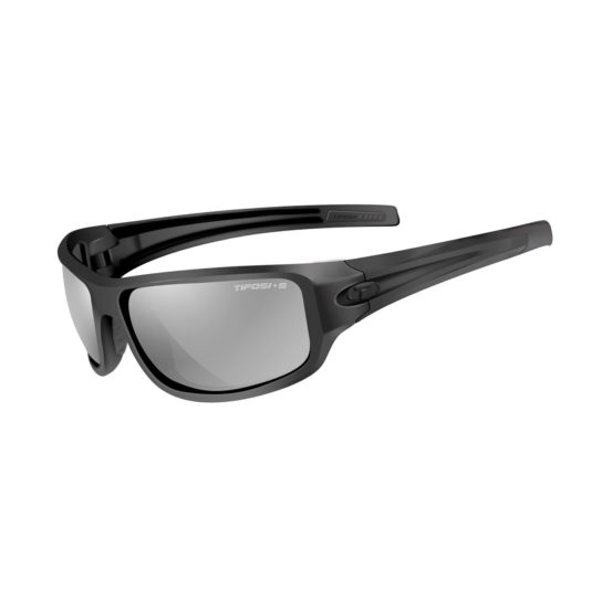 Z87.1 BRONX, MATTE BLACK TACTICAL SAFETY SUNGLASSES SMOKE LENSES