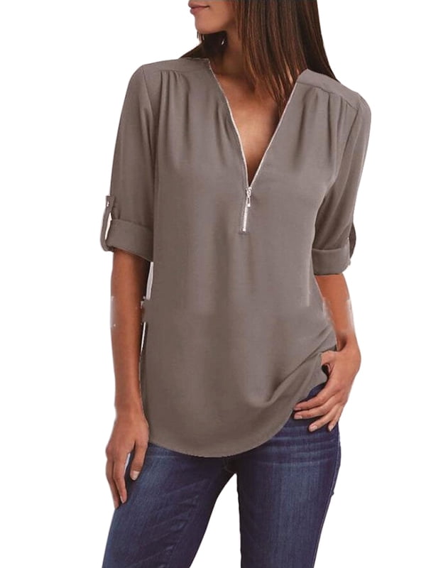 Walmart blouses plus size Clearance