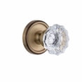 thumbnail image 6 of Grandeur Fontainebleau Crystal Door Knob with Georgetown Plate, 6 of 7