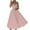 Pink, variant on IROINNID Wedding Guest Dresses for Women Evening Night Party Dress Suspender with Backless Solid Color Suspender V-neck Elegant Formal Dress,Black