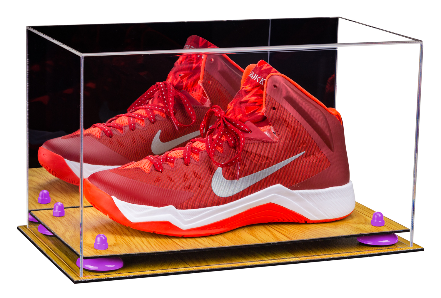 Deluxe Acrylic Large Shoe Display Case for Basketball Shoe Soccer Cleat