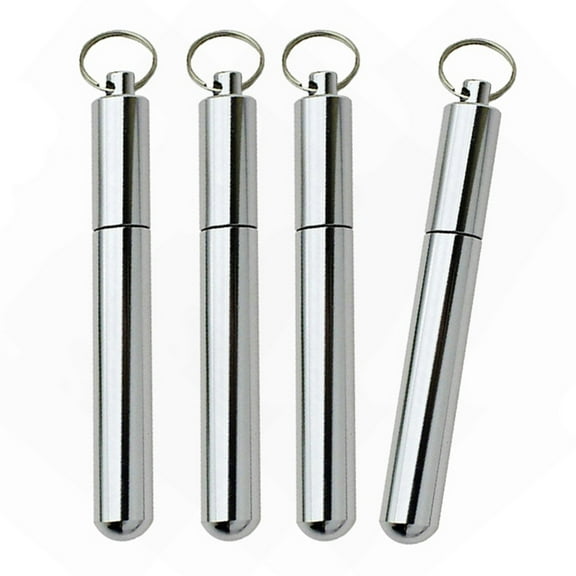 Compact Sturdy Metal Toothpick Holder Hygienic Storage Box Camping Toothpick Tin For Daily Use Outdoor Activities