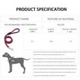 thumbnail image 2 of Harness Lead Escape Resistant  Reduces Pull Dog Harness Nylon Dog Harness Leash Highly Reflective Dog Leash, 2 of 7