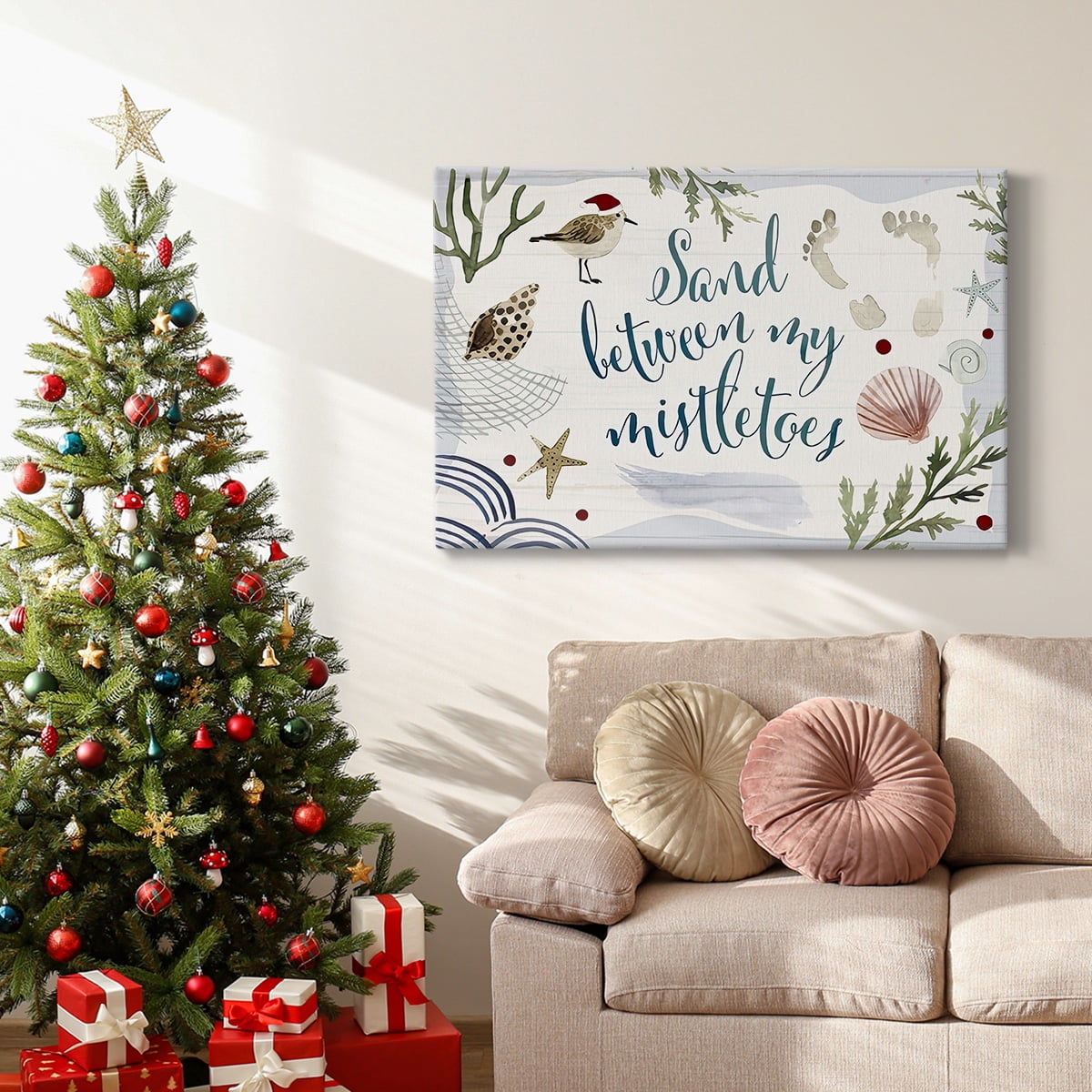 Sun-kissed Christmas Collection A- Gallery Wrapped Canvas