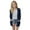 Navy, variant on Otqutp Girl's Cardigan Casual Lightweight Solid Fashion Open Front Tops Loose Fit Long Sleeve Clothes Teen Oversized Sweaters