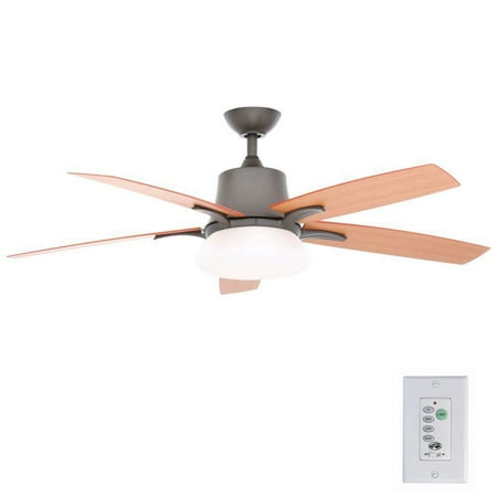 UPC 792145356035 product image for Waleska II 52-inch Natural Iron Ceiling Fan with Wall Control and Light Kit | upcitemdb.com