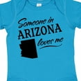 thumbnail image 4 of Inktastic Someone in Arizona Loves Me Boys or Girls Baby Bodysuit, 4 of 5