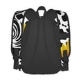 thumbnail image 6 of Sunflower cow print Backpack for Women 16.9 inch Travel Casual Laptop Backpack Lightweight Waterproof Hiking Daypack, 6 of 7