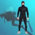 thumbnail image 4 of Wetsuits Full Body Scuba Diving Suit Hooded Front for Unisex Diving, 4 of 6