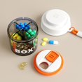 thumbnail image 4 of SharkTRUE Pill Box Pill Case 4 Grids Tablet Pill Organizer Case Dispenser Travel Tablet Holder Container Medicine Drug Storage Box, 4 of 8