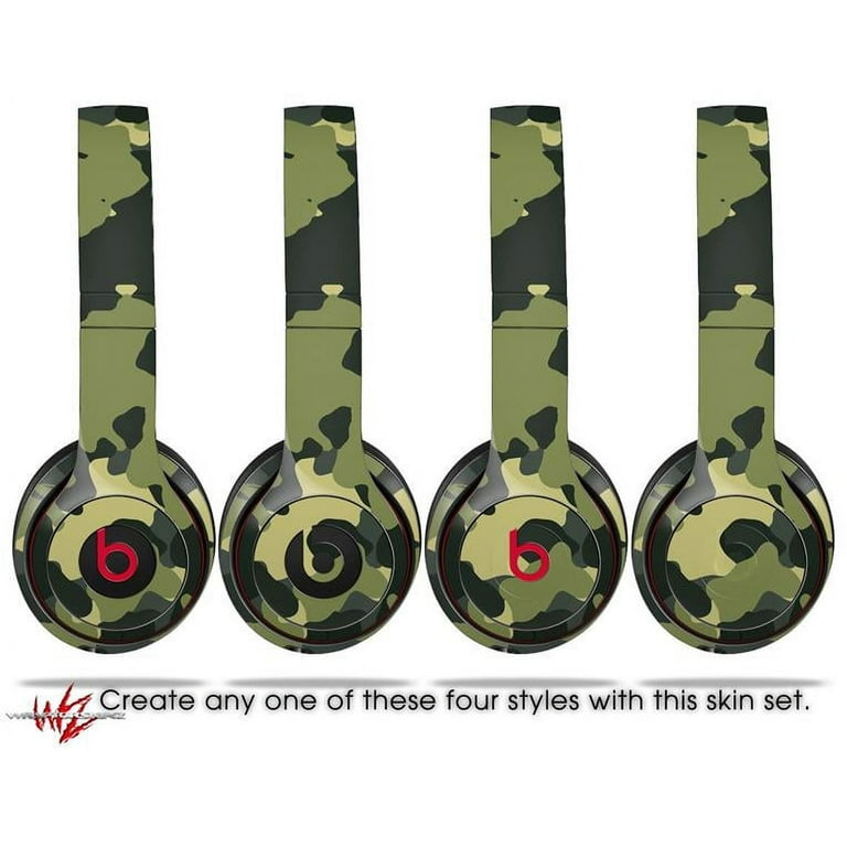 Headphone protective skins for the Beats Solo 2&3 Wireless headphone decals  with premium vinyl(Blue Camo)