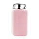 thumbnail image 1 of Botella dispensadora de bomba cuadrada con pulsador, dispensador de líquido reutilizable a prueba de fugas para Pink 200ml, 1 of 9