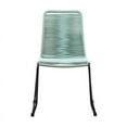 thumbnail image 2 of Shasta Outdoor Metal and Wasabi Rope Stackable Dining Chair - Set of 2, 2 of 11