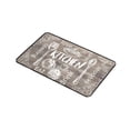 thumbnail image 2 of Retro Kitchen Mat, Jute Woven Floor Rug With Knife Fork Design, Anti-Slip Non-Woven Backing, For Kitchen Living Room Bedroom, 40x60cm, 2 of 3