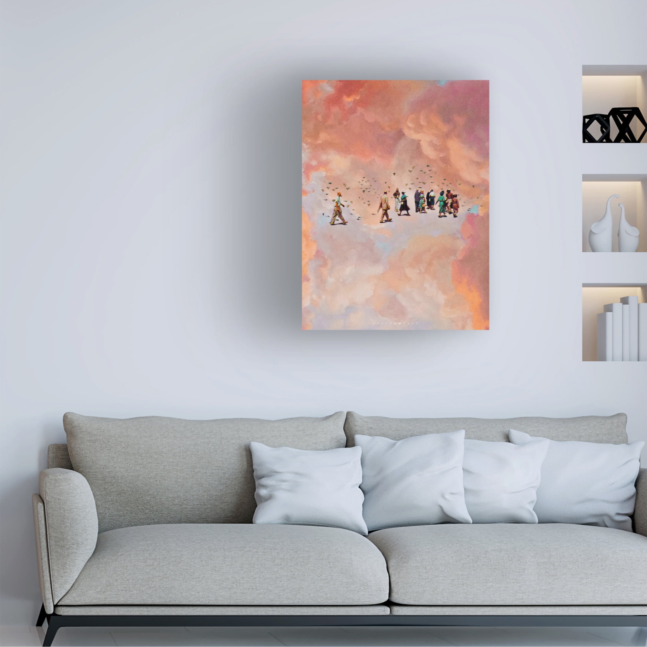 Trademark Fine Art spacerocket art 564 Canvas Wall Art