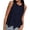 Navy, variant on BTFBM Womens Tank Tops Summer Casual Sleeveless Button Down Shirts Embroidered Eyelet Blouse Beach Vacation Clothes