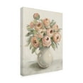 thumbnail image 2 of Silvia Vassileva 'Blush Flowers in a Jug' Canvas Art, 2 of 4