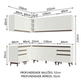 thumbnail image 3 of Cocina Integral Completa Modular Madesa Reims 382cm BB 02, 3 of 5