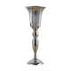 thumbnail image 1 of Jarrón de flores para boda, candelabro, centro de mesa, decoración, maceta de metal, soporte para flores, candelabro para mesa de cumpleaños, hogar Plata L 12cmx39cm, 1 of 8