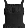 thumbnail image 4 of IBTOM CASTLE Tween Girls Midi Corset Dress for Middle School Dance Party Summer Vacation Sundresses Holiday Junior Dresses 10-11 Years Black, 4 of 7