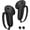 2pc Black, variant on SanGlyptic Controller GripCompatible for Meta Quest 3S Oculus Quest 3 VR Accessories Grips Cover for VR Touch Controllers Straps Silicone Covers Protector with Non-Slip Thumbstick Covers 1Pair Black